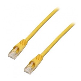 Intellinet Cable Patch Cat6 UTP RJ-45 Macho - RJ-45 Macho, 1 Metro, Amarillo