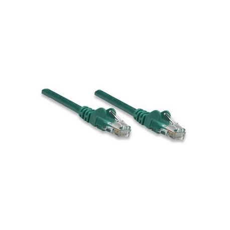 Intellinet Cable Patch Cat5e UTP RJ-45 Macho - RJ-45 Macho, 2 Metros, Verde