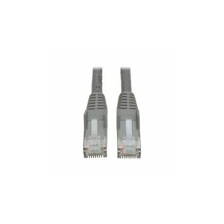 Tripp Lite Cable Patch Snagless Cat6 RJ-45 Macho - RJ-45 Macho, 2.1 Metros, Gris