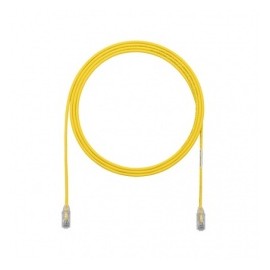 Panduit Cable Patch Cat6 UTP 28AWG, RJ-45 Macho - RJ-45 Macho, 90cm, Amarillo