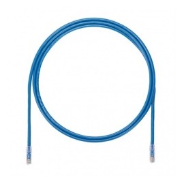 Panduit Cable Patch Cat6a UTP, RJ-45 Macho - RJ-45 Macho, 90cm, Azul