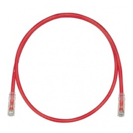 Panduit Cable Patch Cat6 UTP, RJ-45 Macho - RJ-45 Macho, 1.52 Metros, Rojo