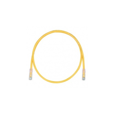 Panduit Cable Patch Cat6 UTP RJ-45 Macho - RJ-45 Macho, 1.5 Metros, Amarillo