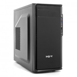 Gabinete HBT Continental 500 con Ventana, Midi-Tower, ATX