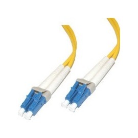 C2G Cable Patch Fibra Monomodo LC/LC Duplex 9/125µm, 3 Metros, Amarillo