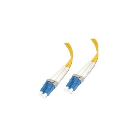 C2G Cable Patch Fibra Monomodo LC/LC Duplex 9/125µm, 3 Metros, Amarillo