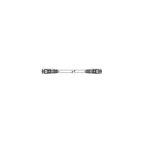 TE Connectivity Cable Patch Cat6, RJ-45 Macho - RJ-45 Macho, 3 Metros, Gris