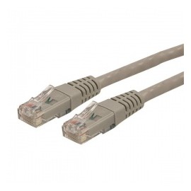 StarTech.com Cable Patch Cat6 RJ-45 Macho - RJ-45 Macho, 3 Metros, Gris