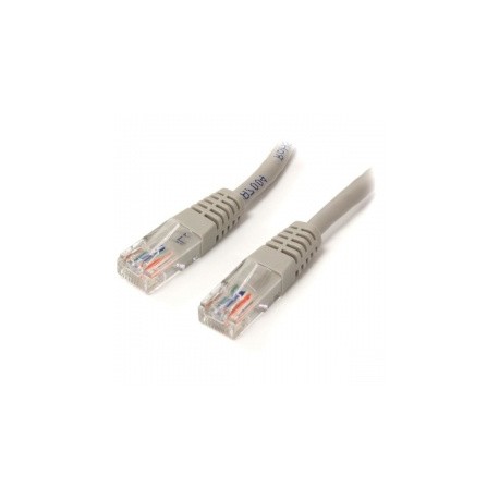 StarTech.com Cable Patch Moldeado Cat5e UTP RJ-45 Macho - RJ-45 Macho, 3 Metros, Gris