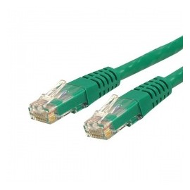 StarTech.com Cable Patch Cat6 UTP RJ-45 Macho - RJ-45 Macho, 10.7 Metros, Verde