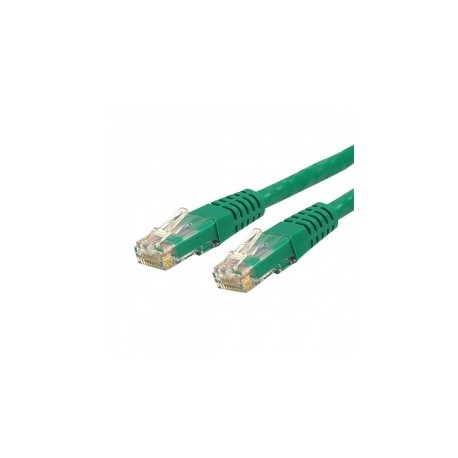 StarTech.com Cable Patch Cat6 UTP RJ-45 Macho - RJ-45 Macho, 10.7 Metros, Verde