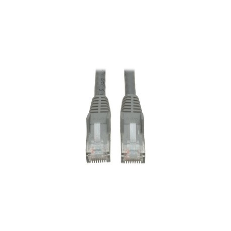 Tripp Lite Cable Patch Snagless Cat6 Gigabit RJ-45 Macho - RJ-45 Macho, 1.83 Metros, Gris