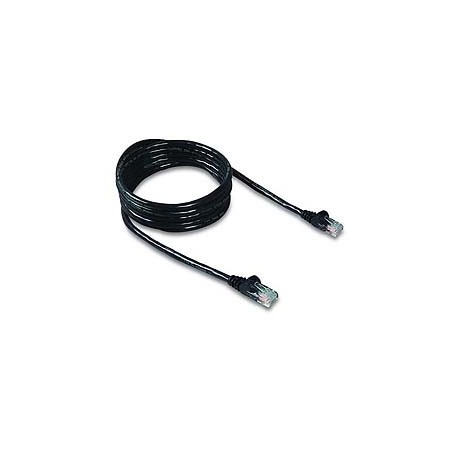 Belkin Cable Patch Snagless Cat6 RJ-45 - RJ-45, 3 Metros, Negro