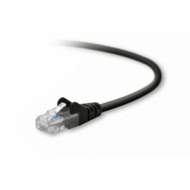 Belkin Cable Patch Snagless Cat5e RJ-45 - RJ-45, 4.6 Metros, Negro