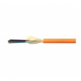 Superior Essex Cable Fibra Óptica OM2 de 6 Hilos, 50/125µm, Multimodo, Naranja