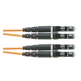 Panduit Cable Fibra Óptica OM2 LC Macho - LC Macho, 3 Metros, Naranja
