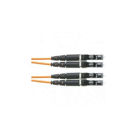 Panduit Cable Fibra Óptica OM2 LC Macho - LC Macho, 3 Metros, Naranja