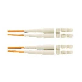 Panduit Cable Fibra Óptica OFNR LC Macho - LC Macho, 3 Metros, Naranja