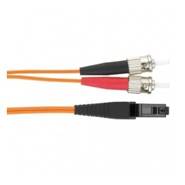 Panduit Cable Fibra Óptica OM1 ST Macho - MT-RJ Macho, 1 Metro, Naranja