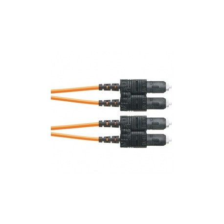 Panduit Cable Fibra Óptica OM2 SC Macho - SC Macho, 3 Metros, Naranja