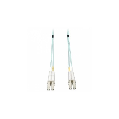 Tripp Lite Cable Fibra Óptica OM3 LC Macho - LC Macho, 3 Metros, Aqua