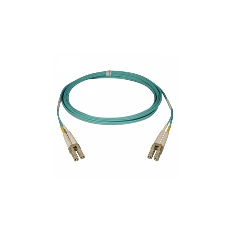 Tripp Lite Cable Fibra Óptica OM3 LC Macho - LC Macho, 5 Metros, Aqua