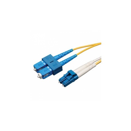 Tripp Lite Cable Fibra Óptica Duplex LC Macho - 2x SC Macho, 10 MetroS, Amarillo