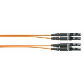 Panduit Cable Fibra Óptica Duplex LC Macho - LC Macho, 50/125, 2 Metros, Amarillo