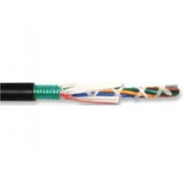 Superior Essex Cable Fibra Óptica Exterior Tubo Holgado Armada, 12 Hilos, Multimodo, 62.5/125, por Metro