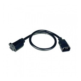 Tripp Lite Cable de Poder IEC-320-C14 - NEMA 5-15R, 60cm, Negro