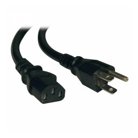 Tripp Lite Cable de Poder NEMA 5-15P Macho - C13 Coupler Hembra, 7.62 Metros, Negro