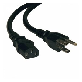 Tripp Lite Cable de Poder NEMA 5-15P Macho - C13 Coupler Hembra, 91cm, Negro