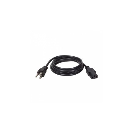 Tripp Lite Cable de Poder NEMA 5-15P Macho - C13 coupler Hembra, 1.83 Metros, Negro