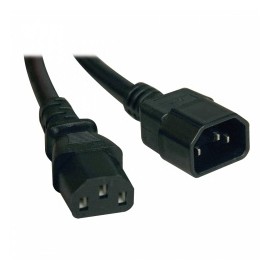 Tripp Lite Cable de Poder para PC C14 Coupler Macho - C13 Hembra Coupler, 61cm, Negro