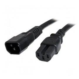 StarTech.com Cable de Poder C14 - C15, 1.8 Metros, Negro