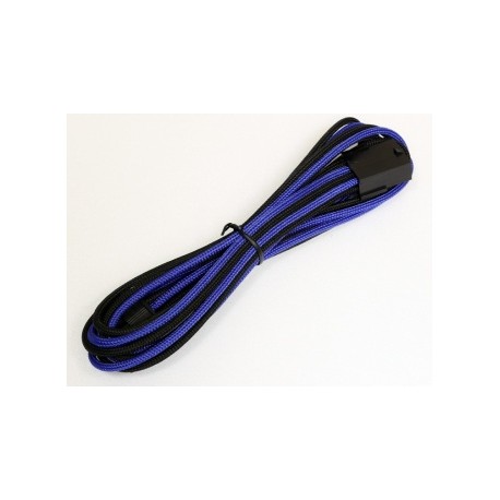 Aerocool Cable de Poder 8-pin Macho - 8-pin Hembra, 45cm, Azul