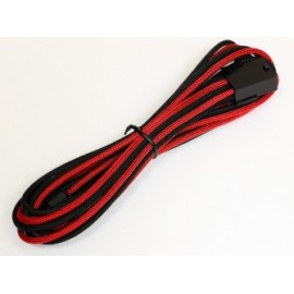Aerocool Cable de Poder 8-pin Hembra - 8-pin Hembra, 45cm, Rojo