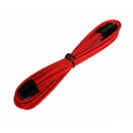 Aerocool Cable de Poder ATX 8-pin Macho - 8-pin Hembra, 40cm, Rojo