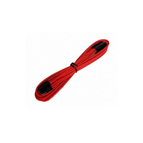 Aerocool Cable de Poder ATX 8-pin Macho - 8-pin Hembra, 40cm, Rojo