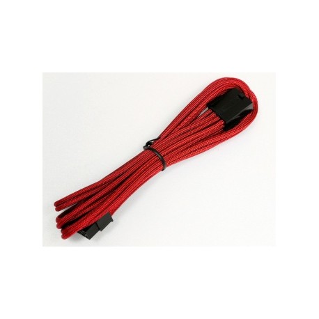 Aerocool Cable de Poder 8-pin Macho - 8-pin Hembra, 40cm, Rojo