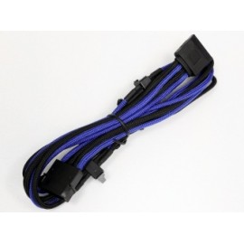 Aerocool Cable de Poder Molex 4-pin Macho - 4x SATA, 80cm, Azul