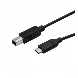 StarTech.com Cable USB-C Macho - USB-B Macho para Impresora, 3 Metros, Negro