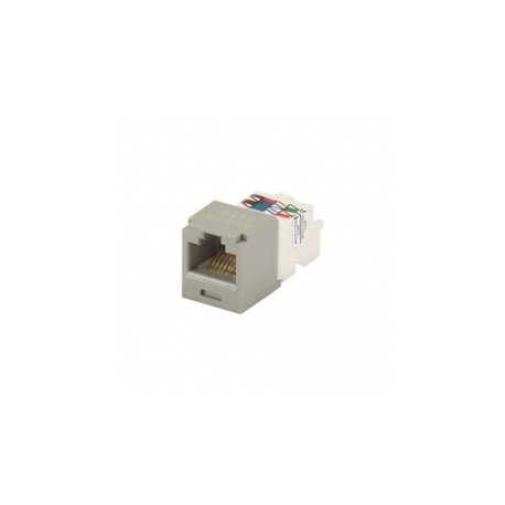 Panduit Jack Cat6, RJ-45, Gris