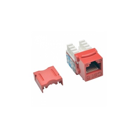 Tripp Lite Jack Cat6/Cat5e, Tipo Punch Down 110, RJ-45 Hembra, Rojo