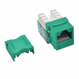 Tripp Lite Jack Cat6/Cat5e, Tipo Punch Down 110, RJ-45 Hembra, Verde