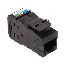 CommScope Jack de Red Cat6a UTP, RJ-45, Negro