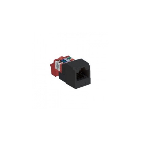 Panduit Jack Modular Mini-Com TX5e Cat5e, Negro