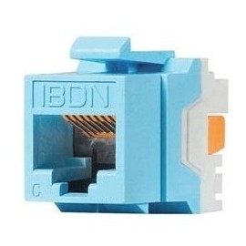 Belden Jack Modular Categoría 6a, RJ-45, Azul