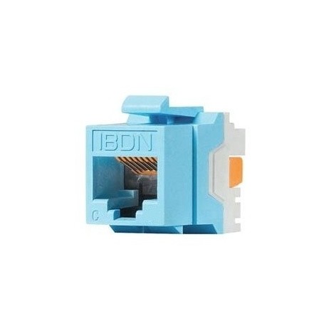 Belden Jack Modular Categoría 6a, RJ-45, Azul