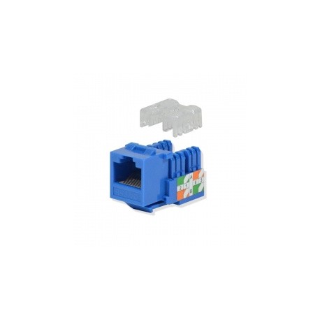 Logico Jack Keystone Cat5e RJ-45 KJ5213, Azul